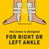 FUTURO Stirrup Ankle Brace, Ideal for Sprains and Strains, One Size...