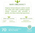Organyc 100% Organic Cotton Rounds - Biodegradable Cotton, Chemical Free, For Sensitive Skin (70 Count) - Daily Cosmetics. Beauty and Personal Car...