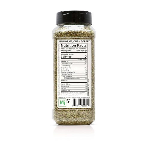 Marjoram Leaves - Spiceology Dried Marjoram Herb - 4 ounces...