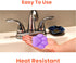 Puppy Dog Paw Silicone Mold Tray - Chocolate Candy Making, Oven to Freezer Safe - Food Grade, Homemade Treats, Ice-pops DIY - Set of 2 purple baki...