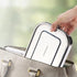 G.a HOMEFAVOR Stainless Steel Bento Lunch Box - 1200 ml/40 oz Large Metal Leak Proof Lightweight Bento Container for Sandwich, Snack, Salad, Dishw...