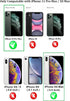 3 Pack, Tempered Glass Screen Protector Compatible with iPhone 11 Pro Max/XSMax...