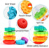 Spinning Stacking Toys - Rainbow Tower, Kids Stackable Spinning Toy, Educational Toy for Toddlers 1-3, Strong ABS Plastic, Color & Shape Recogniti...