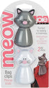 Joie 2pc Meow Cat-Themed Bag Clips Set - Purrfect for Sealing in Freshness...