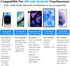 Active Stylus Pen for Touchscreen Android iPhone Tablet Phone?Touch Screen Pen for iPhone/iPad/Pencil/Samsung/iOS/Lenovo/Huawei/Vivo - Black......