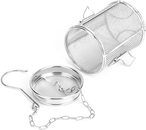 Tea Spice Seasoning Strainer Filter Mesh, Tea Infuser Filter Mesh, Stainless Steel Soup Seasonings Separation Basket Spice Filter, Tea Spice Mesh ...