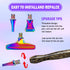 Snewvie Diamond Painting Pen Accessories Tools Set,1PCS Black Diamond Art Pen and 3Pcs Metal Screw Thread Multi Placer Tips,Resin Diamond Painting...