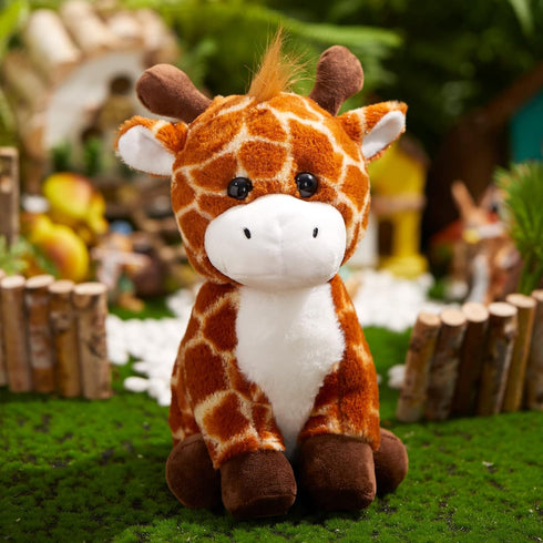 Glow Guards 12''Light up Giraffe Stuffed Animals,Soft Giraffe Plush Toy with LED Night Lights,Wildlife Stuffed Animal Glow in Dark,Birthday Christ...