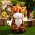 Glow Guards 12''Light up Giraffe Stuffed Animals,Soft Giraffe Plush Toy with LED Night Lights,Wildlife Stuffed Animal Glow in Dark,Birthday Christ...