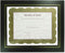 NuDell 21202 Leatherette Document Frame, 8-1/2 x 11, Black (Pack of Two)...