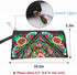 Clutch Purse, Embroidery Flower Clutch Handbag Evening Bags Handbags Wristlet Clutches Bag Wallet Summer Beach Bag for Women...
