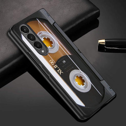 for Samsung Galaxy Z Fold 3 Phone Case, Slim Fit Hard PC Shockproof Drop Folding Stylish Protective Case for Samsung Galaxy Z Fold 3 5G 2021, Vint...