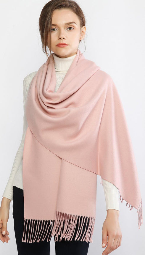RIIQIICHY Pashmina Shawls and Wraps for Evening Dresses Scarfs for Women Fall Winter Travel Blanket Scarf Large Warm Scarves...