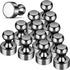 Grtard 16Pcs Black Magnetic Push Pins, Strong Fridge Magnets, Black Refrigerator Magnets, Small and Strong Whiteboard Magnets for Locker,Office, S...