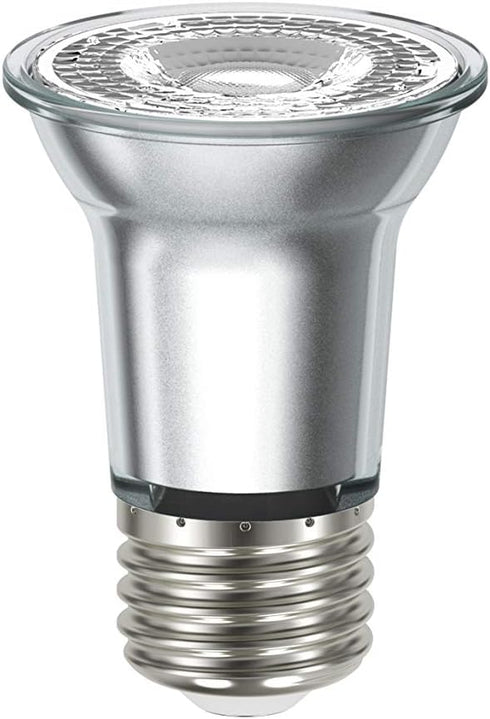 SYLVANIA LED TruWave Natural Series PAR16 Light Bulb, 50W Equivalent Efficient 6W, Medium Base, Dimmable, 3000K, White - 1 Pack (40930)...