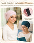 YANIBEST Silk Satin Bonnet Hair Wrap for Sleeping - Adjustable Stay on Silk Lined Slouchy Beanie Hat for Curly Hair and Braids...