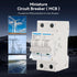 DC 2 Pole Miniature Circuit Breaker, 500V 50Amp, Thermal Magnetic Trip, 6KA Breaking Capacity MCB for Solar DC System, Ship, Solar Power Sysetm....