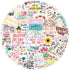 50 Pcs Inspirational Stickers Reward Motivational Decals for Teens Students Teachers Employees Water Bottle Laptop Vinyl Waterproof Positive Motiv...