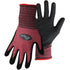 Boss Unisex Guardian Angel Dotted Nitrile Palm, Superior Grip, Abrasion Resistant, 1-Pack, Small (8444S), Purple/Red/Black...