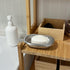 IMEEA Silver Soap Dish SUS304 Stainless Steel Brushed Soap Dish with Drain Bathroom Soap Holder...