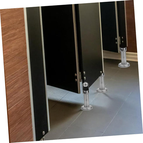 2 pcs Toilet partition Support Foot Restroom partition Support Foot Bathroom partition Hardware Restroom partition Accessories Toilet partition Ha...