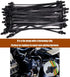 Benliu 50 Pcs Cable Zip Tie, 8.3x0.2 inch Heavy Duty Nylon Push Mount Self Locking Assortment Black, 8.3x0.2inch(50Pcs)...