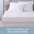 TODAY'S HOME Home Classic Tailored Bed Skirt Dust Ruffle, Cotton Blend Design, 14" Drop Length, Twin XL, White TOH24914WHIT06...