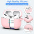 AirPods Pro Case Cover, Military Grade Anti-Fall Soft Silicone Shock-Absorbing Protective AirPods Pro 2nd/1st Generation Case with Keychain and Cl...