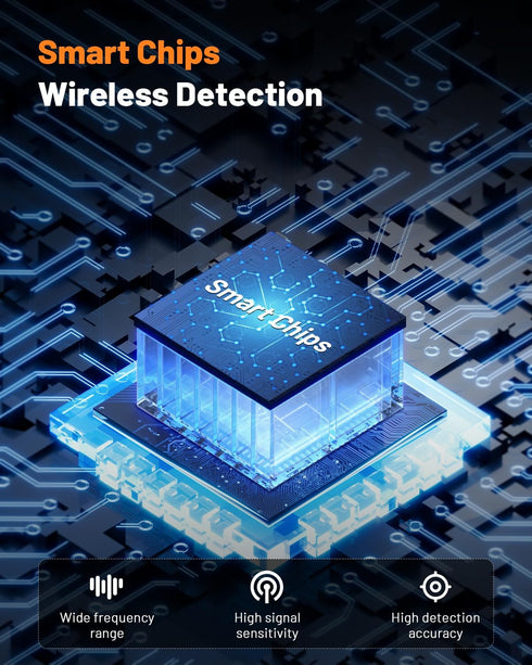 Hidden Camera Detectors, Pro Hidden Devices Detector with Auto Scan, Magnetic GPS Tracker/Bug Detectors Anti-Spy Detector Wireless Rechargeable fo...