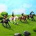 Toddmomy Riding Horse Figurine 4Pcs Action Figure Western Figurines Toys Horse Toys Plastic Horse with Rider for Kids Toddlers Farm Animal Collect...