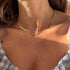 CHESKY 14K Gold Plated Snake Chain Necklace Gold Herringbone Necklace for Women Minimalist Necklace Chain 3MM(W) 14"(L)...
