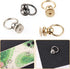 60 Set Screwback Round Head Rivet with Pull Ring, 3 Color 8MM Leather Rivets Kit Studs DIY Accessory Screw Rivets for Leather Craft Purse Phone Ca...