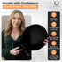 Beckon Ware | USA Brand | 13-Inch Black, Fit Pans (12" to 13") Silicone Grease Splatter Guard for Frying Pan and Stove...