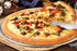 TeamFar Pizza Pan, 13.4 inch Stainless Steel Large Pizza Pan Tray Round Oven Baking Bakeware, Healthy & Heavy Duty, Oven & Dishwasher Safe...