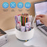 Pen Holder for Desk, Pencil Holder,5 Slots 360° Degree Rotating Desk Organizers and Accessories, Cute Pen Cup Pot for Office, School, Home, Art Su...