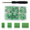52PCS 2.54mm 0.1" Pitch PCB Mount Screw Terminal Block Connector, Minidodoca 2P 3P 4P 5P Terminals 150V 6A for 26-18AWG Cable?Equipped with Specia...