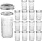VERONES Mason Jars 8 OZ, 8 OZ Canning Jars Jelly Jars With Regular Lids, Ideal for Jam, Honey, Wedding Favors, Shower Favors, 15 PACK...