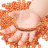 Generic 500pcs 1x6mm Polymer Clay Flat Beads Handmade for Bracelet Anklets Necklace Jewelry Earring Making DIY Crafts Key Chains Ornaments Decorat...