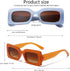 10 Pack Small Rectangle Sunglasses Women Retro Square Glasses Vintage Thick Frame Eyewear Party Glasses Bulk for Women Girls...