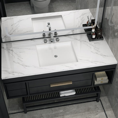 LONGYONG Marble Contact Paper for Countertops Peel and Stick Wallpaper Countertop Covers Peel and Stick Wrap Self Adhesive Waterproof for Counter ...