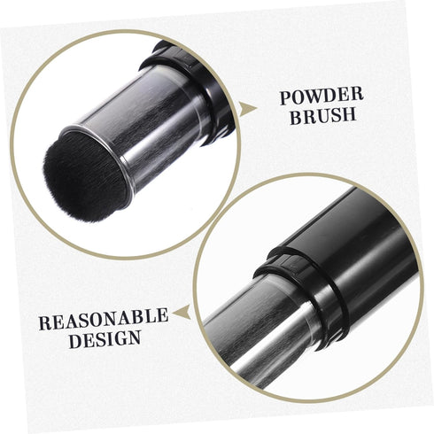 loose powder brushes cosmetic brushes foundation brush nail dust brush blusher brushes blush brush applicator paint makeup brush plastic telescopi...