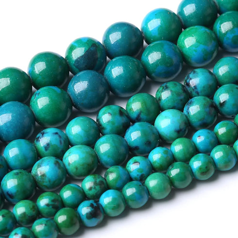 45PCS 8MM Natural Phoenix Stone Beads Round Loose Stone Beads for Jewelry Making DIY Energy Stone Healing Power Bracelet 15"...