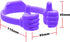 Honsky Thumbs-up Cell Phone Stand Holder, Tablet Stand Cradle for Desk Desktop Smartphone Cellphone Mobile Phone Tablets – Universal Adjustable Fl...