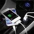 Car Charger,Sicodo 3.4A 2 Pack USB Smart Port Charger Compatible with iPhone 15 14 13 12 11 SE X 8 Pro, Pro Max, Plus, Samsung Galaxy S24 S23 S22 ...
