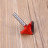 4 Piece 90 Degree V Groove Router Bits, 1/4 Inch Shank, Carbide Tipped, CNC Engraving Bit, Woodworking Chamfer Bevel Cutter for Materials Acrylic,...