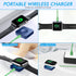 2 in 1 USB A Fast iWatch Charger MFI Certified 3.3FT Wireless iWatch Charger for Apple Watch Series 8/7/6/5/4/3/2 & Compatible with iPhone and Air...