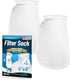 Aquatic Experts 4 inch Ring Filter Socks 200 Micron, Filter Socks for Saltwater Aquarium, Sump Filter Sock, Felt Aquarium Socks, Reef Filter Sock ...