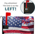 Fireworks for 4Th of July Independence Day Mailbox Covers Magnetic Standard Size 18"" X 21"",American Flag Patriotic Mailbox Wraps Post Letter Box...