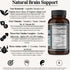 Focus 14-in-1 Nootropic Brain Supplement with Lions Mane, Alpha GPC Choline, Vitamin C & B12, Taurine, Bacopa - Energy, Cognitive, Memory Support,...
