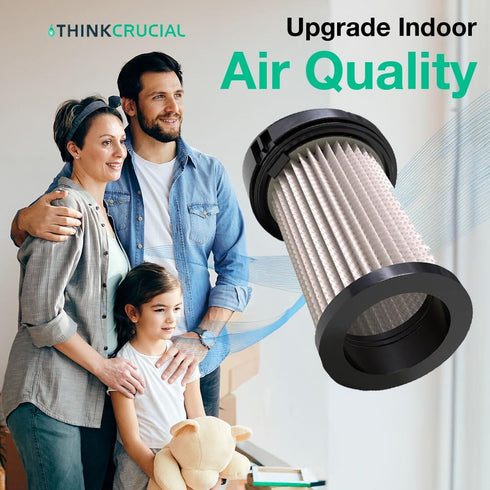 Think Crucial Replacement Vacuum Filter – Compatible with Eye-Vac Part # EV-PMF Pre-Motor Filter - Fits Eye-Vac Professional Units (Vacuum Filter)...